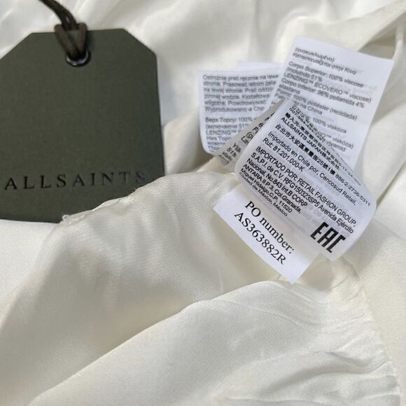 ALL SAINTS Ilaria Open Back Bodysuit | Size: US 8 | - Picture 10 of 11